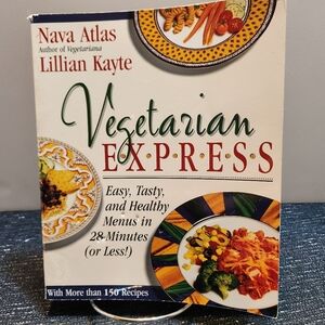 🔥 Vegetarian Express Easy Tasty Healthy Menus 28 Minutes Or Less Paperback